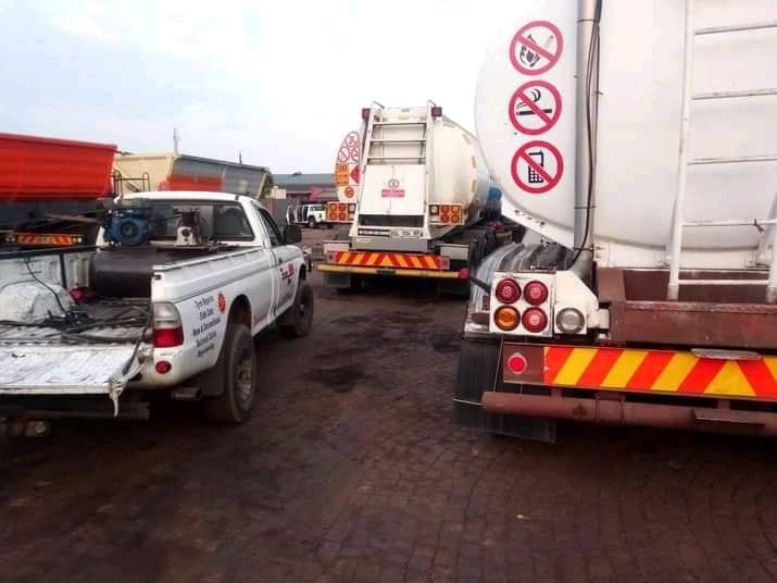 Bus & Truck Tyre Fittings On Site